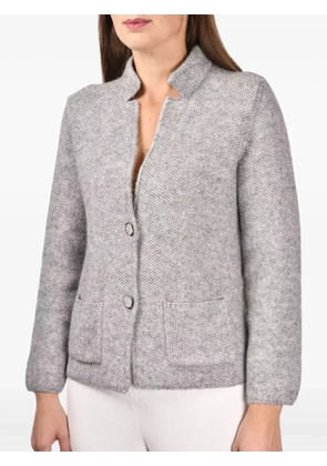 Gran Sasso wool buttoned jacket - Grey