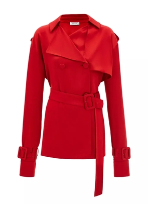Ferragamo belted trench coat - Red