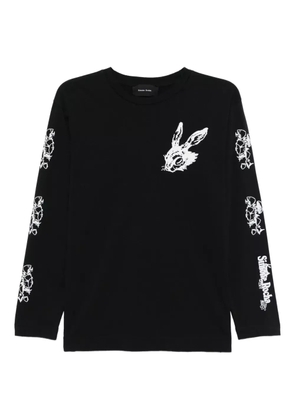 Simone Rocha Tortoise-and-Hare T-shirt - Black