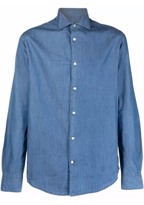 Deperlu denim button-down shirt - Blue