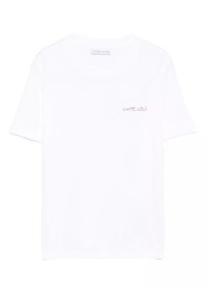 Maison Labiche embroidered-detail cotton T-shirt - White