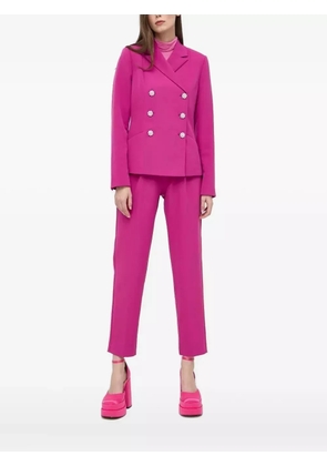 Custommade embellished double-breasted blazer - Pink