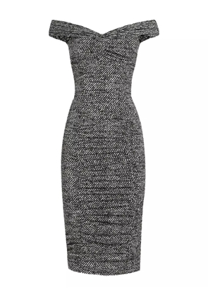 Dolce & Gabbana off-shoulder midi dress - Black