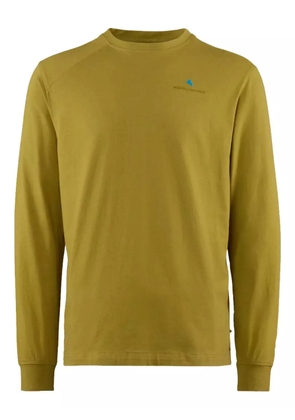Klättermusen long-sleeve cotton T-shirt - Green