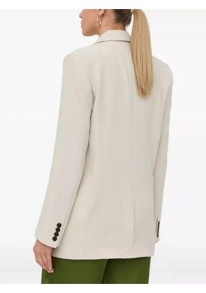 Bruuns Bazaar single-button blazer - Neutrals
