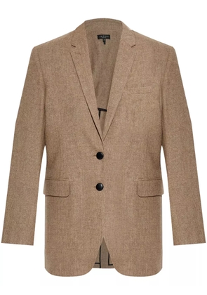 rag & bone checked blazer - Brown