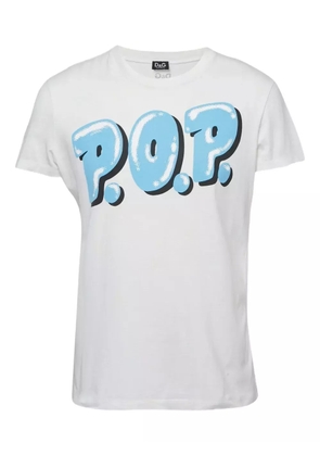 D&G Vintage graphic-print T-shirt - White