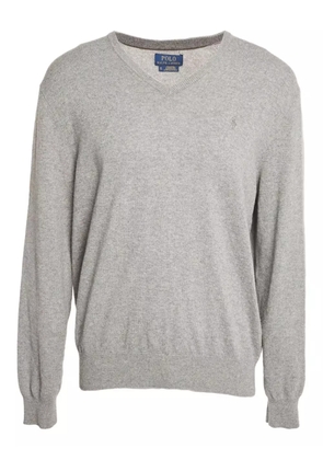 Polo Ralph Lauren Vintage Polo Pony V-neck sweater - Grey