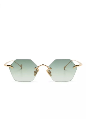 Eyepetizer Carnaby geometric-frame sunglasses - Gold