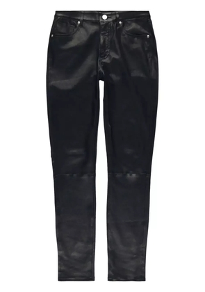 MONFRÈRE Greyson Noir leather trousers - Black