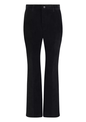 Bally flared corduroy trousers - Black