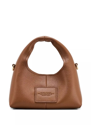 Marc Jacobs The Sack micro leather top-handle tote bag - Brown