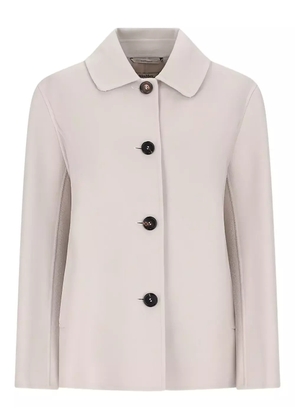 'S Max Mara Lily peter-pan-collar buttoned jacket - Neutrals