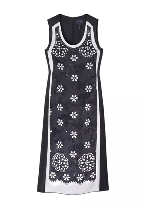 Marc Jacobs eyelet-floral dress - Black