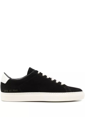Common Projects suede leather sneakers - Black