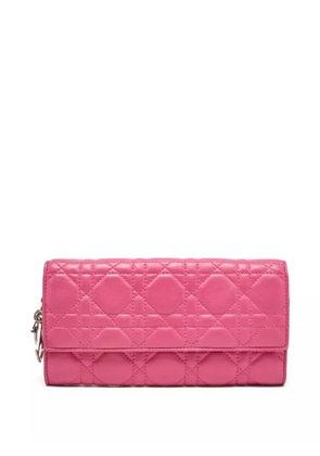 Christian Dior Pre-Owned Lady Dior wallet - Pink