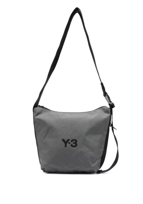 Y-3 buckle-fastening messenger bag - Grey
