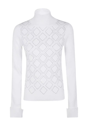 Blugirl high-neck sweater - White