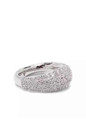 Swarovski Sublima domed ring - Silver