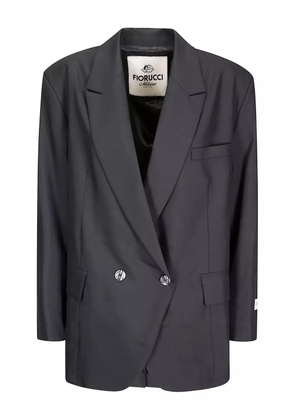 Fiorucci double-breasted wool blazer - Black