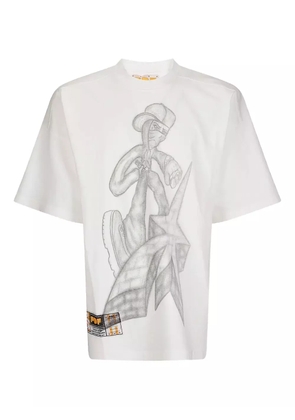 PDF graphic-print T-shirt - White