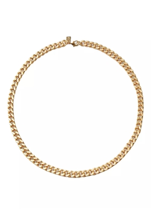Crystal Haze Plain Jane curb-chain necklace - Gold