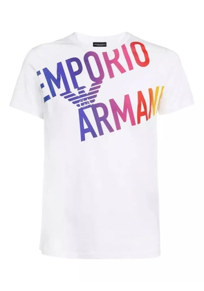 Emporio Armani logo-print T-shirt - White