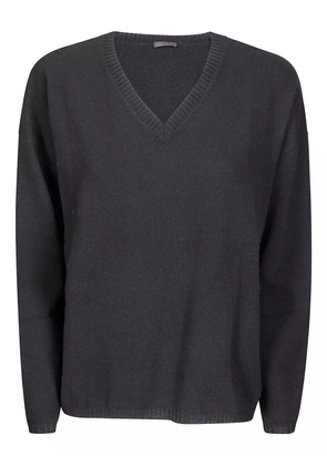 HIRA V-neck cashmere sweater - Grey