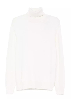 Paul & Shark turtleneck wool sweater - White