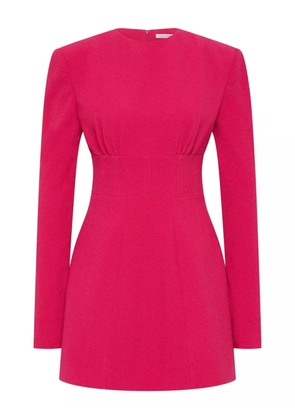 Rachel Gilbert Dover padded-shoulder mini dress - Pink