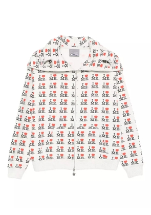 Ashley Williams I Heart Me hoodie - Grey