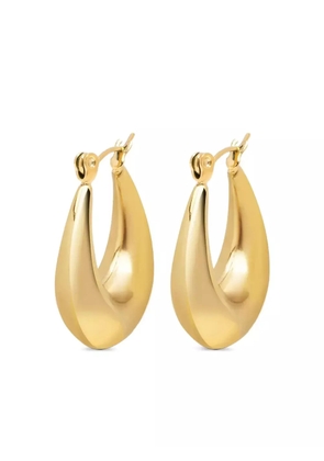 Nialaya Jewelry clasp hoop earrings - Gold