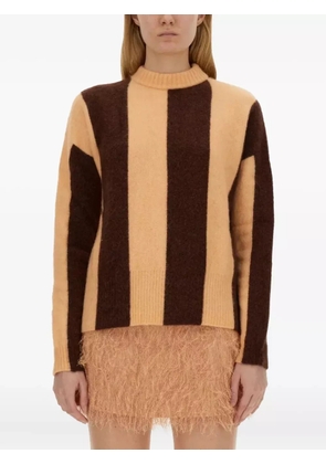 Alysi striped sweater - Brown