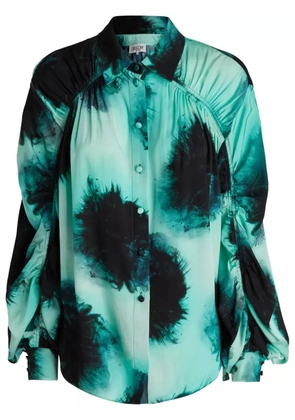 Del Core printed shirt - Green