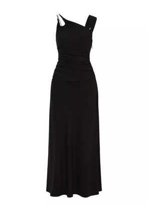 Rachel Gilbert Fitz cut-out gathered maxi dress - Black