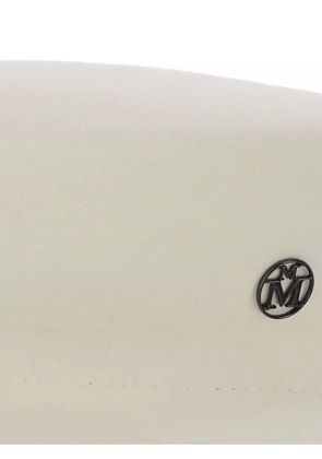 Maison Michel rigid-visor felt hat - Neutrals