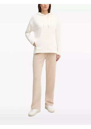 Joop! pocket-detail hooded top - White