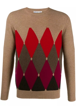 Ballantyne patterned sweater - Neutrals