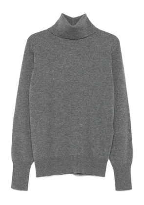 Jil Sander turtleneck cashmere top - Grey