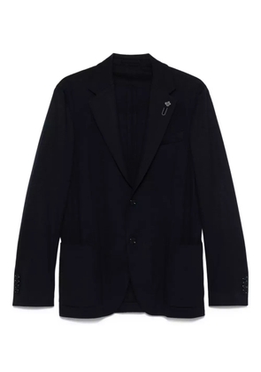 Lardini patch-pocket blazer - Blue