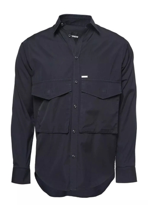 DSQUARED2 flap-pocket cotton shirt - Black