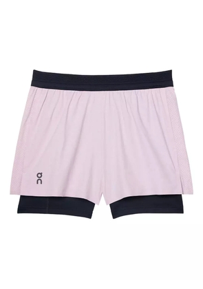 On Running double-layered performance running shorts - Pink