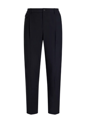 Dolce & Gabbana pleat-detail trousers - Blue