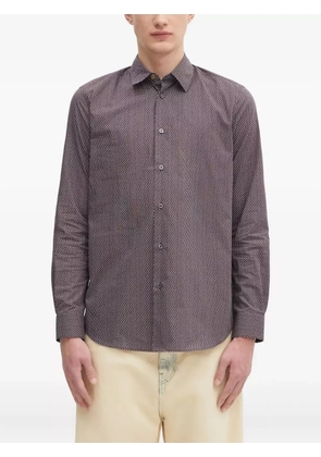 Paul Smith geometric-print shirt - Brown