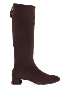 Roberto Festa 40mm suede zip-back boots - Brown