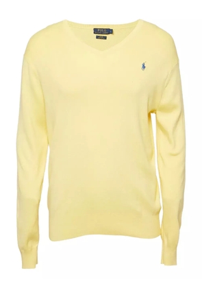 Polo Ralph Lauren Vintage 2024 Polo Pony-embroidered jumper - Yellow