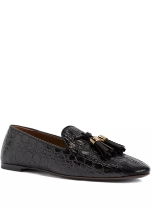 Giuseppe Zanotti leather loafers - Black
