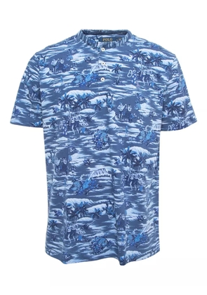 Polo Ralph Lauren Vintage tropical-print T-shirt - Blue