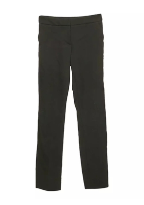 Oscar de la Renta Pre-Owned tailored gabardine trousers - Black
