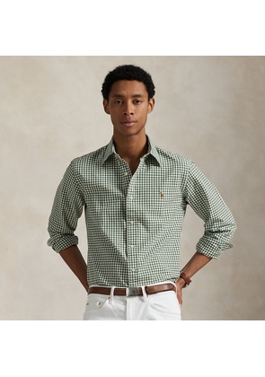 Custom Fit Gingham Oxford Shirt